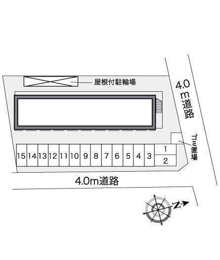 パルティ－タ(25381)の駐車配置図