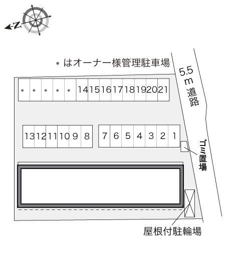 ＣＡＲＲＯＴ(29364)の駐車配置図