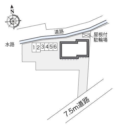 オータムⅡ(28385)の駐車配置図