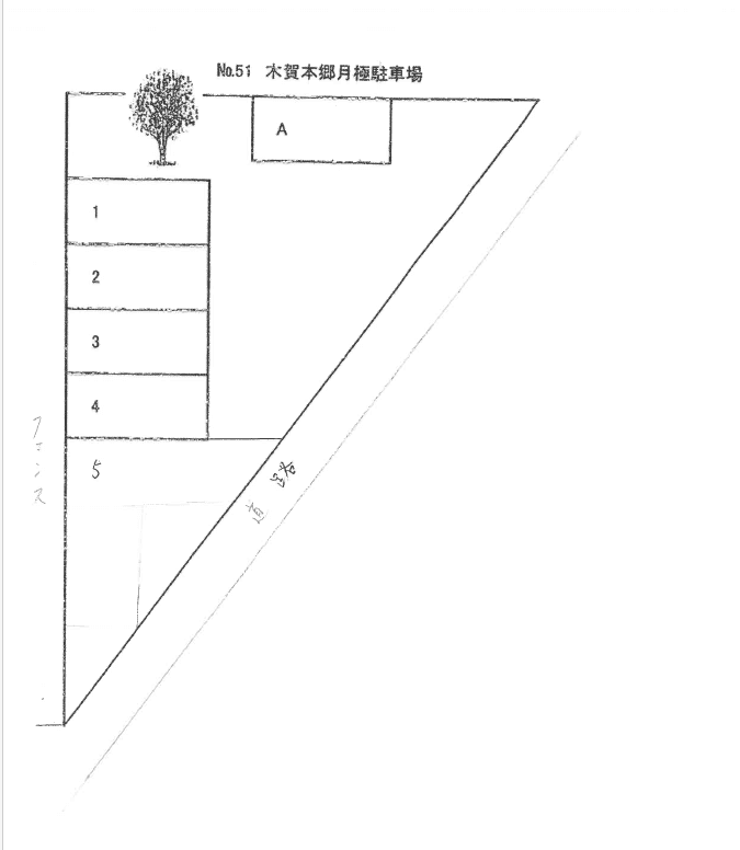 江南-51の駐車配置図