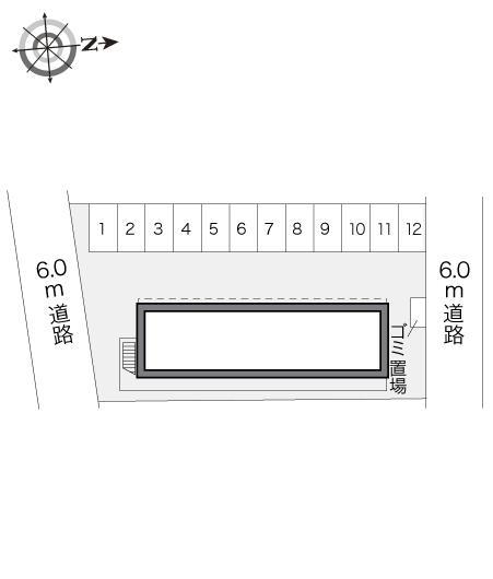 太陽(19645)の駐車配置図