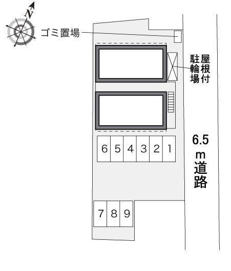 ＴＮ壱番館(33838)の駐車配置図
