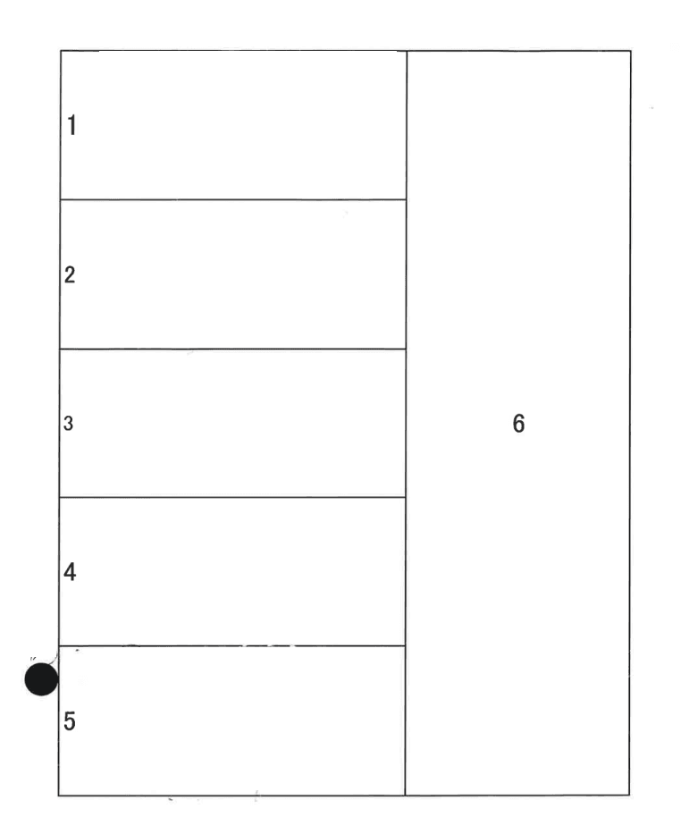 當間駐車場/703の駐車配置図