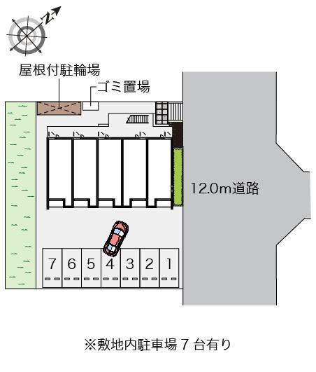 クレイノコンフォート希央台(56235)の駐車配置図