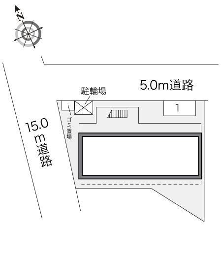 クローバー(23515)の駐車配置図