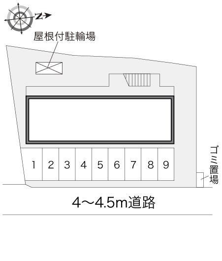 ＡＭＡＫＵＳＡ(13709)の駐車配置図