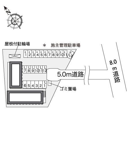 エクセル　Ⅱ(30931)の駐車配置図