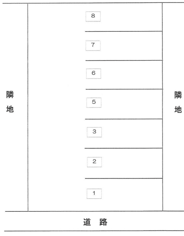 ８１０の駐車配置図