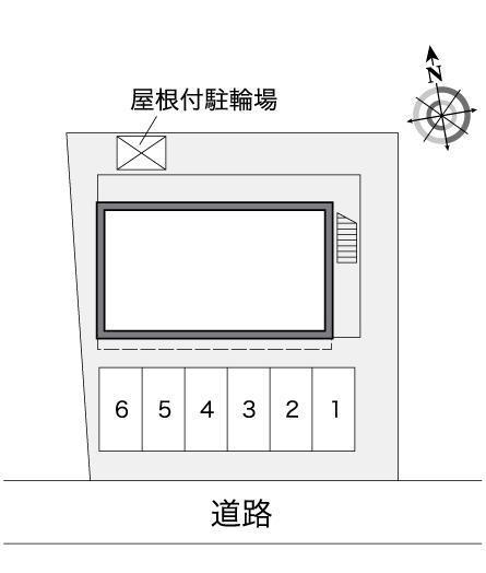 サンガーデン(25634)の駐車配置図