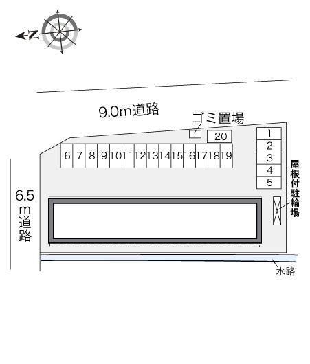 ラルジュ(31188)の駐車配置図