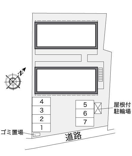 ＫＯＺＡＫＡ８(38789)の駐車配置図