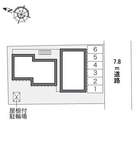 バンフィー(34754)の駐車配置図