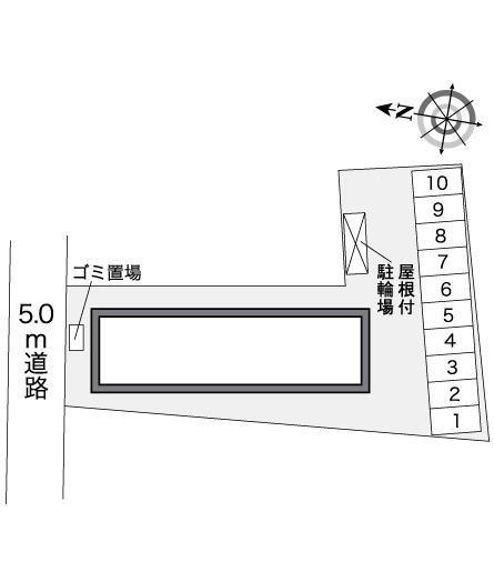 桐ノ水(27301)の駐車配置図