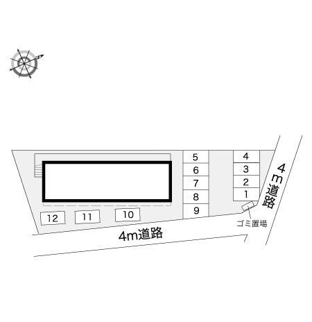 井上(9933)の駐車配置図