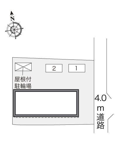 ヴィラ－ジュ(28660)の駐車配置図