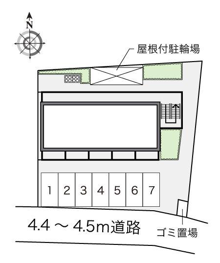 タカラ(14711)の駐車配置図
