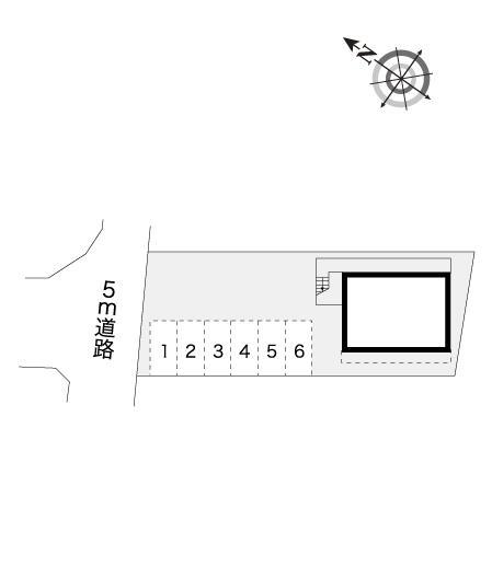 小牧(7034)の駐車配置図