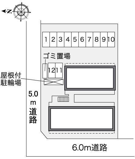 Ｕｒｂａｎ　Ｌｉｆｅ(30215)の駐車配置図