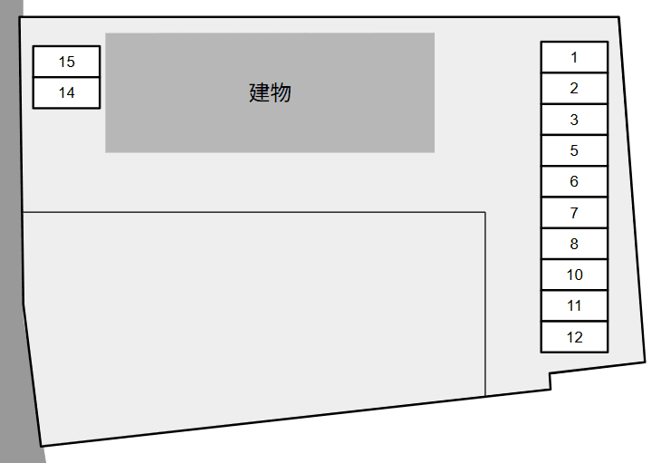 ＴＥＲＵ　ＨＯＵＳＥの駐車配置図