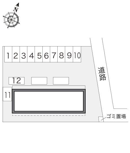 梨乃木坂(10625)の駐車配置図