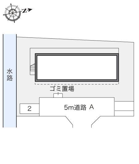 クラッセ(16586)の駐車配置図