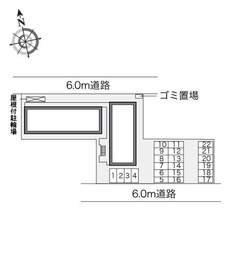 秣野原(29704)の駐車配置図