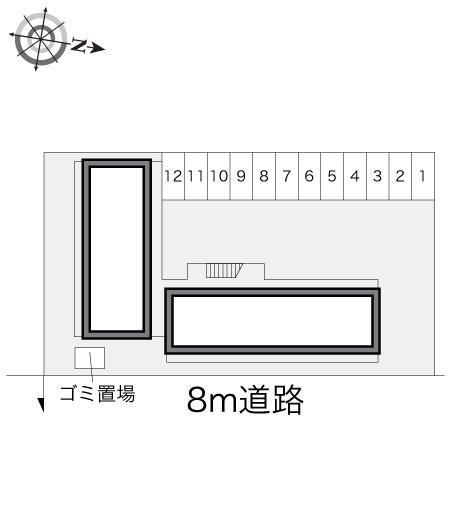 けやき(13851)の駐車配置図