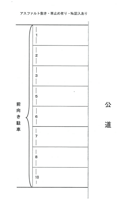 １２９の駐車配置図