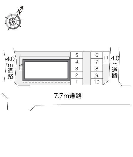 ポパイ(21730)の駐車配置図