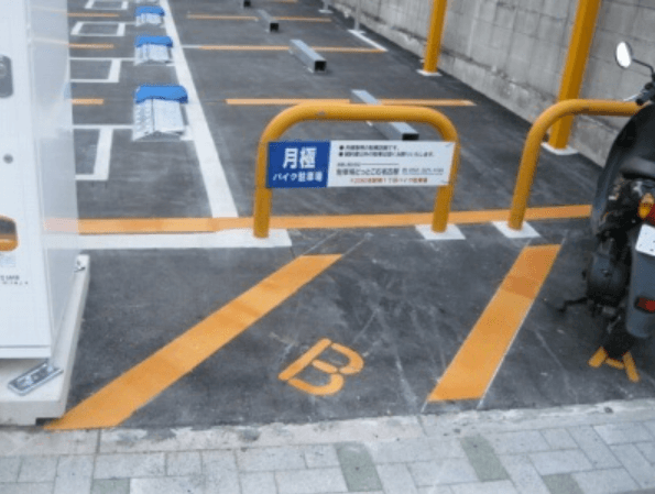 FK P.ZONE名駅南１丁目バイク駐車場の外観・駐車場イメージ2枚目