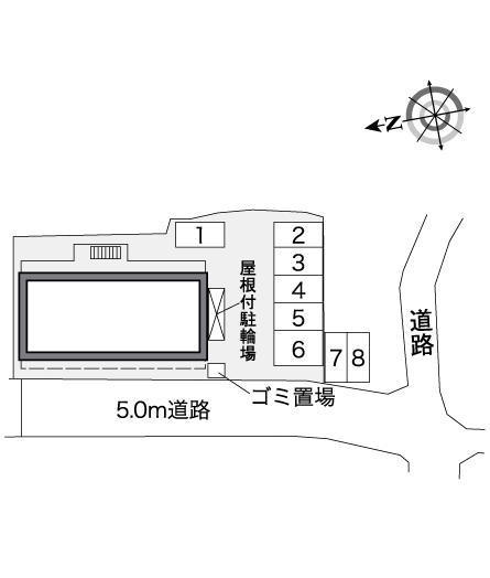 バレー　リバー(37131)の駐車配置図
