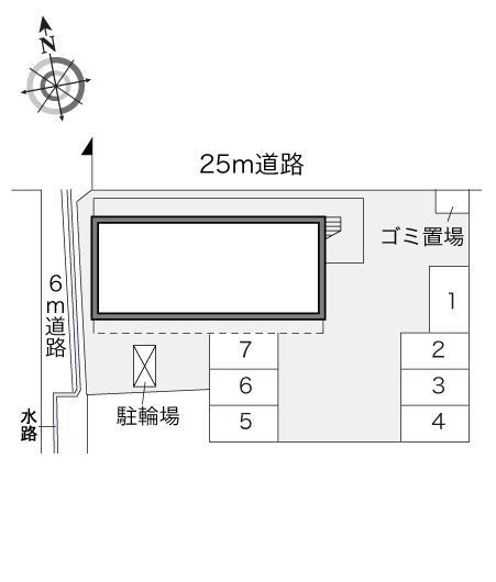 平林(15399)の駐車配置図