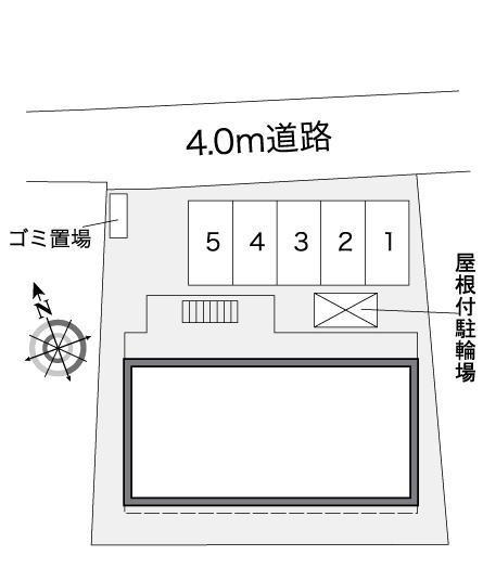 パインツリー(37464)の駐車配置図
