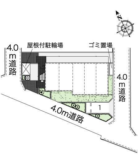 コーポ丸喜(43529)の駐車配置図