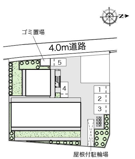 レインボーステイツ(37747)の駐車配置図