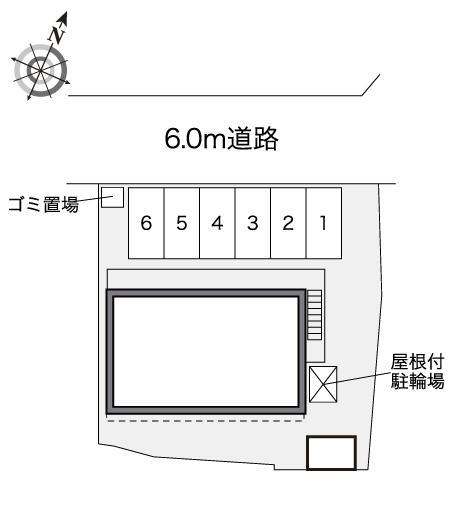 ＭＩＺＵＳＨＩＭＡ(41994)の駐車配置図