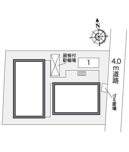 コンフォート(25405)の駐車配置図