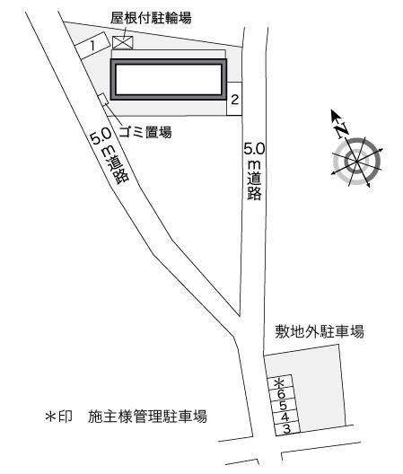 かもめ(25272)の駐車配置図