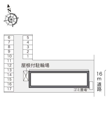 どり～むＳⅡ(20815)の駐車配置図