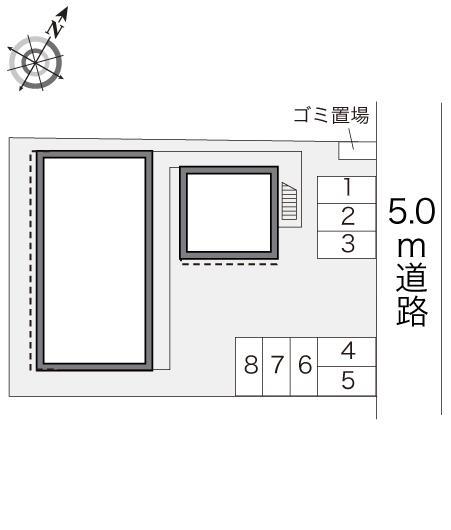 ハイマット(22907)の駐車配置図