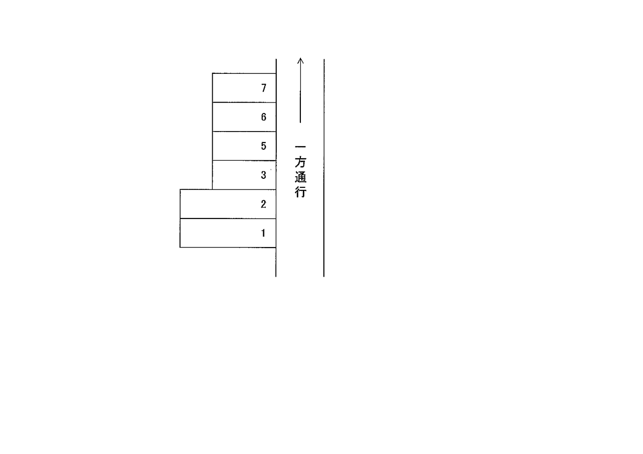ＮＯ，１６１の駐車配置図