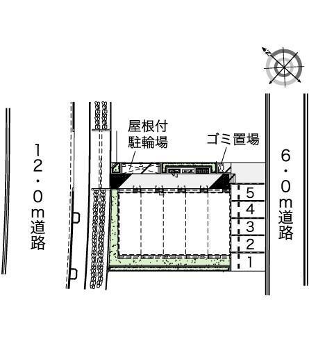 ヒラサワ(42616)の駐車配置図