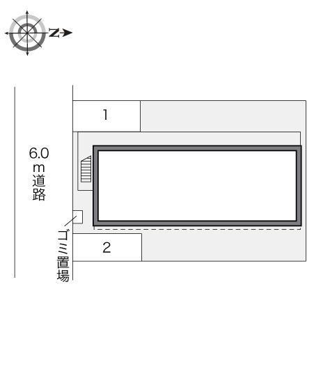 ゆめさき(20733)の駐車配置図