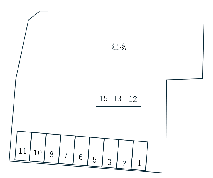 Ｐｒｉｍｅ　Ｔｉｍｅの駐車配置図