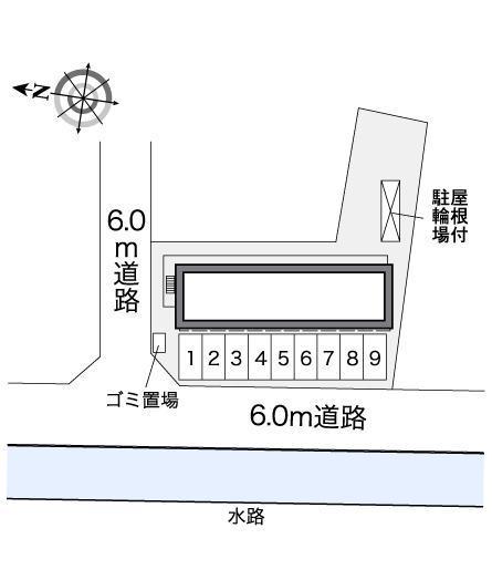ＺＥＲＯ(27293)の駐車配置図