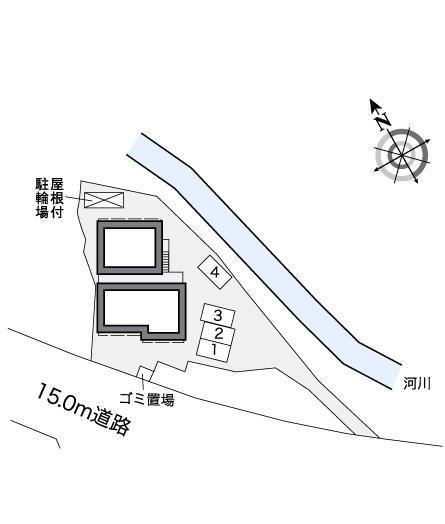 ハマヤ(27614)の駐車配置図