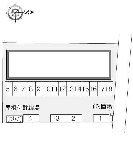 都城ＫＥＩ(34454)の駐車配置図