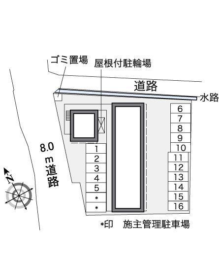 宙(37659)の駐車配置図