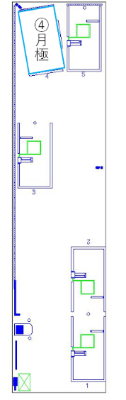 新栄第２０の駐車配置図