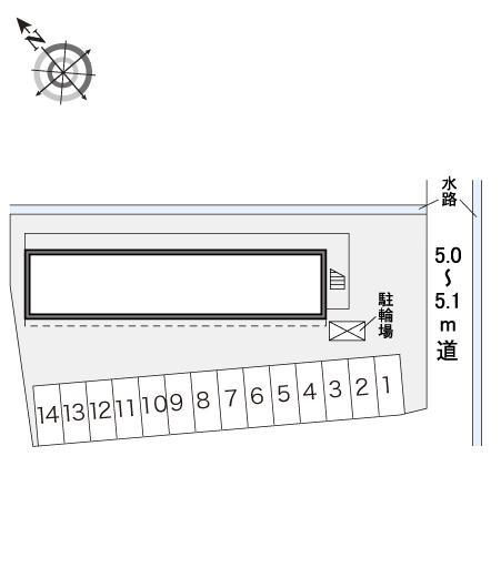 明日香(15931)の駐車配置図